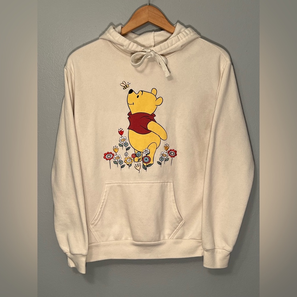 Disney Winnie The Pooh Hoodie Sweatshirt Size Small Adult